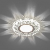 Светильник встраиваемый с белой LED подсветкой Feron CD908 потолочный MR16 G5.3 прозрачный
