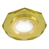 Светильник встраиваемый TDM СВ 03-04 MR16 50W G5.3 жёлтый/золото d65mm