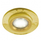 Светильник встраиваемый TDM СВ 03-03 MR16 50W G5.3 жёлтый/золото d65mm