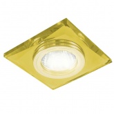 Светильник встраиваемый TDM СВ 03-02 MR16 50W G5.3 жёлтый/золото d65mm