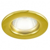 Светильник встраиваемый TDM СВ 01-01 MR16 50W 230V G5.3 золото d60mm IP20