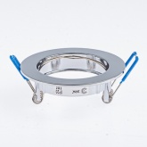 Светильник ЭРА литой простой MR16 12V 50W KL1 SN сатин никель (5055398634356)