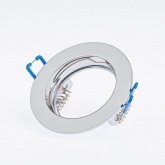 Светильник ЭРА литой простой MR16 12V 50W KL1 SN сатин никель (5055398634356)