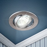 Светильник ЭРА штампованный поворотный ST2A CH MR16 12V/220V 50W хром (5055398625521)