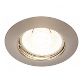 Светильник ЭРА штампованный ST3 SN MR16 12V/220V 50W сатин никель (5055398625569)