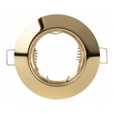 Светильник ЭРА штампованный ST3 GD MR16 12V/220V 50W золото (5055398625552)