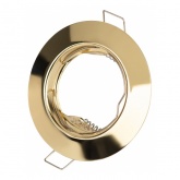 Светильник ЭРА штампованный ST3 GD MR16 12V/220V 50W золото (5055398625552)