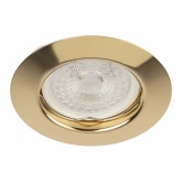 Светильник ЭРА штампованный ST3 GD MR16 12V/220V 50W золото (5055398625552)