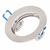 Светильник встраиваемый литой ЭРА простой MR16 12V/220V max 50W KL1 CH хром (5055398623848)