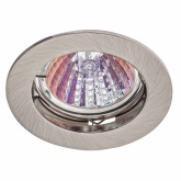 Светильник встраиваемый литой ЭРА простой MR16 12V/220V max 50W KL1 CH хром (5055398623848)