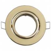 Светильник Navigator 93 019 NFS-02 золото D90/d60x28mm поворотный