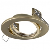 Светильник Navigator 93 019 NFS-02 золото D90/d60x28mm поворотный