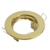 Светильник Feron DL10/DL3201 точечный MR16 G5.3/GU5.3 золото н/п штампованный