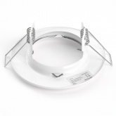 Светильник Feron DL10/DL3201 точечный MR16 G5.3/GU5.3 белый н/п штампованный