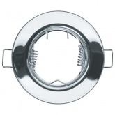 Светильник встраиваемый точечный Navigator 61 598 NFS-R1-003-MR16-GU5.3 металл хром D80/d70x30mm