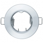 Светильник встраиваемый точечный Navigator 61 596 NFS-R1-001-MR16-GU5.3 металл белый D80/d70x30mm