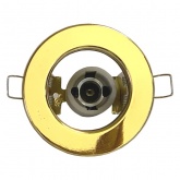 Точечный светильник Mona A 80 Золото/Gold R80 220В Е27 встраиваемый