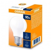Лампа накаливания CLASSIC A FR 95W 230V E27 матовая Osram