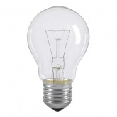 Лампа накаливания Philips Standard A55 CL 40W 230V E27 прозрачная