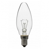 Лампа накаливания свеча ДС 40W 230V E14 прозрачная (8109001)
