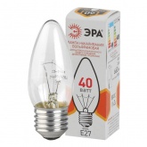 Лампа накаливания свеча ЭРА ДС (B36) 40W 230V E27 (5056183786458)
