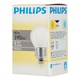 Лампа накаливания шарик STANDART P45 FR 40W E27 230V Philips