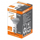 Лампа накаливания зеркальная TDM R63 75Вт 230В Е27