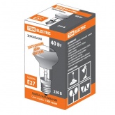 Лампа накаливания зеркальная TDM R63 40Вт 230В Е27