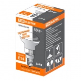 Лампа накаливания зеркальная TDM R39 40Вт 230В Е14