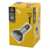 Лампа накаливания зеркальная R63 40W 220V E27 D63mm General Electric