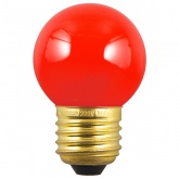 Лампа Foton decor P45 CL 10W E27 230V red/красный