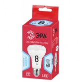 Лампа светодиодная ЭРА RED LINE ECO LED R63-8W-840-E27 8W рефлектор нейтральный белый свет