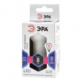 Лампа светодиодная ЭРА STD LED R63 8W 860 6500K 230V E27 рефлектор холодный свет