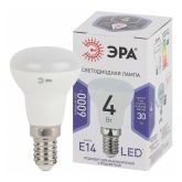 Лампа светодиодная ЭРА STD LED R39 4W 860 6500K 230V E14 рефлектор холодный свет