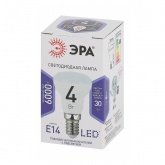 Лампа светодиодная ЭРА STD LED R39 4W 860 6500K 230V E14 рефлектор холодный свет