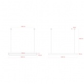 Светильник светодиодный Geometria ЭРА Block SPO-113-W-40K-036 36W 4000K 2700Lm IP40 1200x100x60