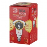 Лампа светодиодная ЭРА RED LINE LED R39-4W-827-E14 4W рефлектор теплый белый свет