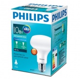 Светодиодная лампа Philips LED R80 ESS 10W (80W) 230V 6500K E27 950lm L115x80mm (матов./дневной)