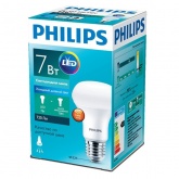 Лампа светодиодная Philips LED R63 ESS 7W (70W) 6500K 230V E27 720Lm холодный свет