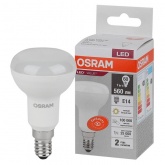 Лампа светодиодная Osram LED Value LV R50 7SW/830 (60W) 3000K 230V E14 560Lm теплый свет