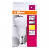 Лампа светодиодная Osram LEDS R50 7W (60W) 830 3000K 230V FR E14 600Lm теплый свет
