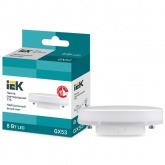 Лампа светодиодная таблетка ИЭК ECO T75 8Вт 4200K 220В GX53 холодный свет