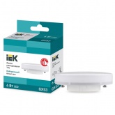 Лампа светодиодная таблетка ИЭК ECO T75 6Вт 4200K 220В GX53 холодный свет