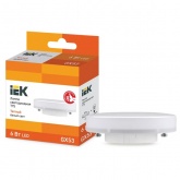 Лампа светодиодная таблетка ИЭК ECO T75 6Вт 3000K 220В GX53 тепло-белый свет