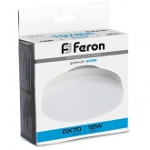 Лампа светодиодная таблетка Feron LB-471 12W 6400K 220V GX70 дневной свет
