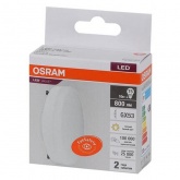 Лампа светодиодная таблетка Osram LED Value 12SW/830 (100W) 12W 3000K 220V GX53 тепло-белый свет