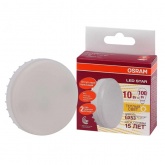 Лампа светодиодная таблетка Osram LED 10W/827 (100W) 10W 2700K 220V GX53 теплый свет
