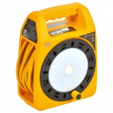 Катушка ИЭК Industrial УК15 3 места заземление термозащита 2P+PE 15м 3х1,5мм2 USBх2 прожектор LED