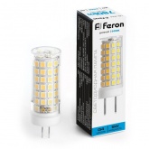 Лампа светодиодная Feron LB-434 9W 6400K 220V G4 дневной свет