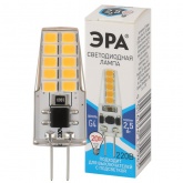 Лампа светодиодная ЭРА LED-JC-2,5W-220V-SLC-840-G4 силикон холодный свет